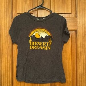 desert dreamin grey tshirt